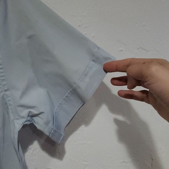 Nautica Short Sleeve Button Down Shirt Boys Size XL or 18/20 - Picture 4 of 8